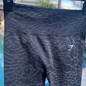 Gymshark Black Logo Active Leggings